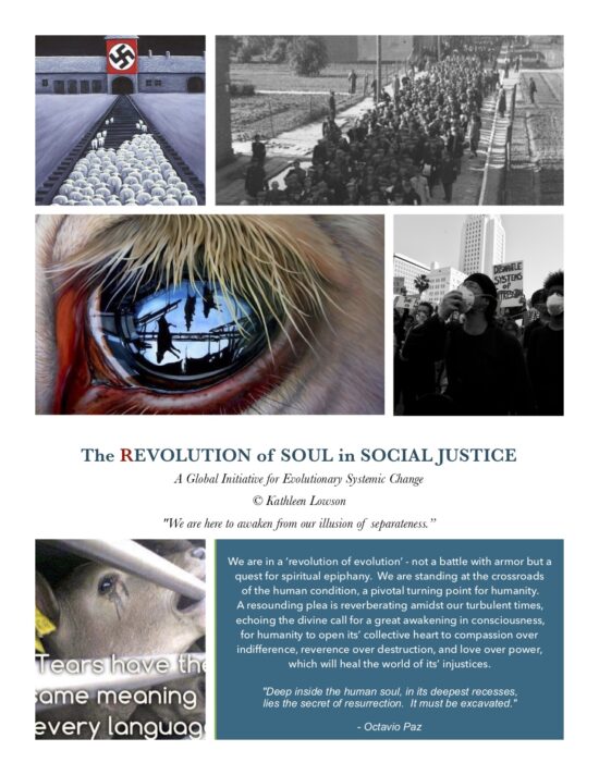 The Revolution of Soul in Social Justice